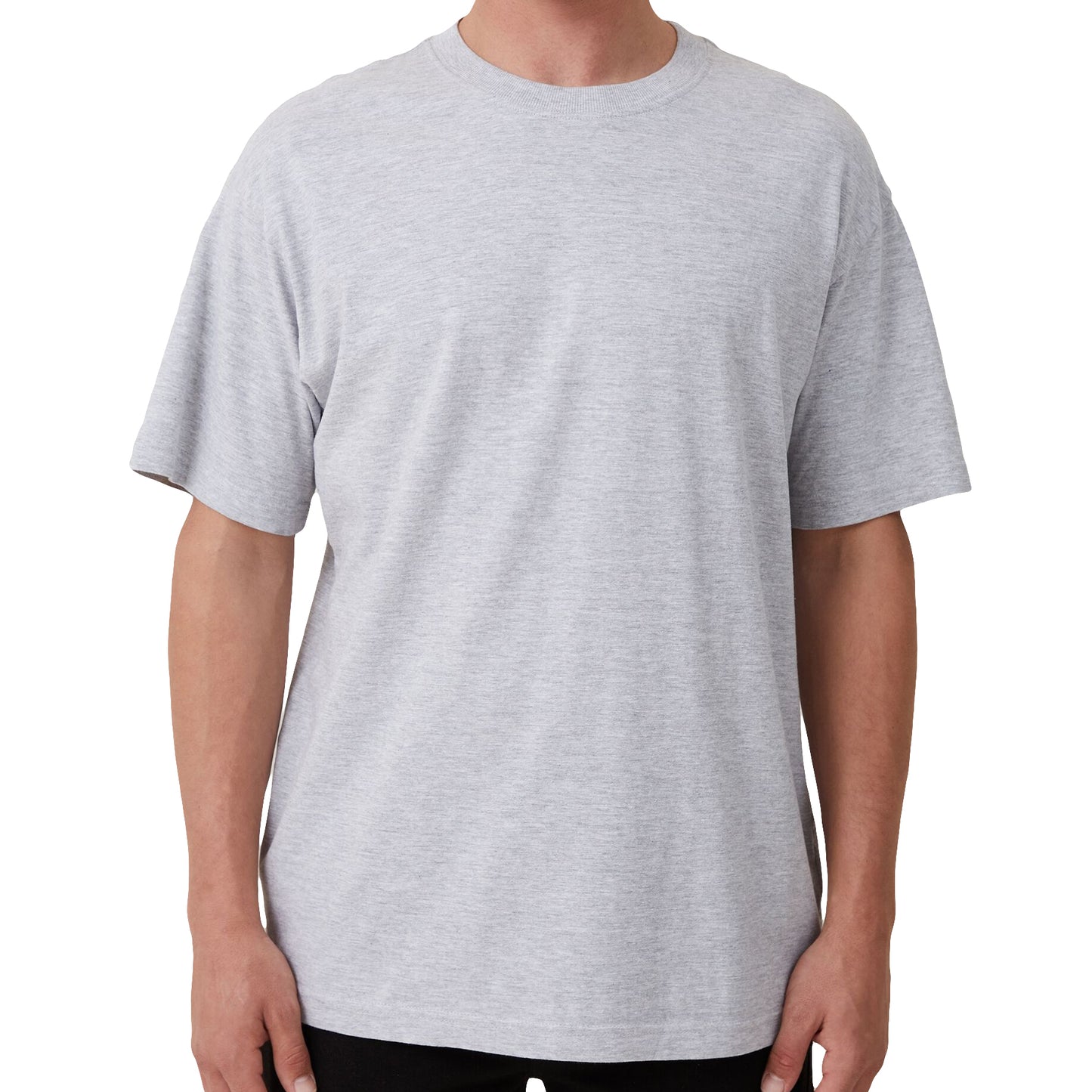 Adult 100% Cotton T-Shirt Unisex Men's Basic Plain Blank Crew Tee Tops Shirts, Coffee, M V474-628065