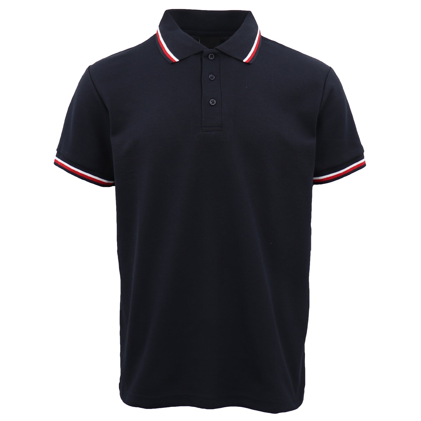 Men's Unisex Polo Shirts Basic Plain Breathable Tops Cotton Cascual Sport Shorts, Yellow, 3XL V474-633327