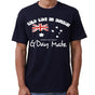 100% Cotton Australian Day Flag T-Shirt Aussie G'Day Mate Navy Souvenir Tee Top, Navy, XL V474-635268