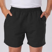 Men's Breathable Mesh-Lined Swim Shorts Quick Dry Gym Sport Running Track Pants, Navy, S V474-655630