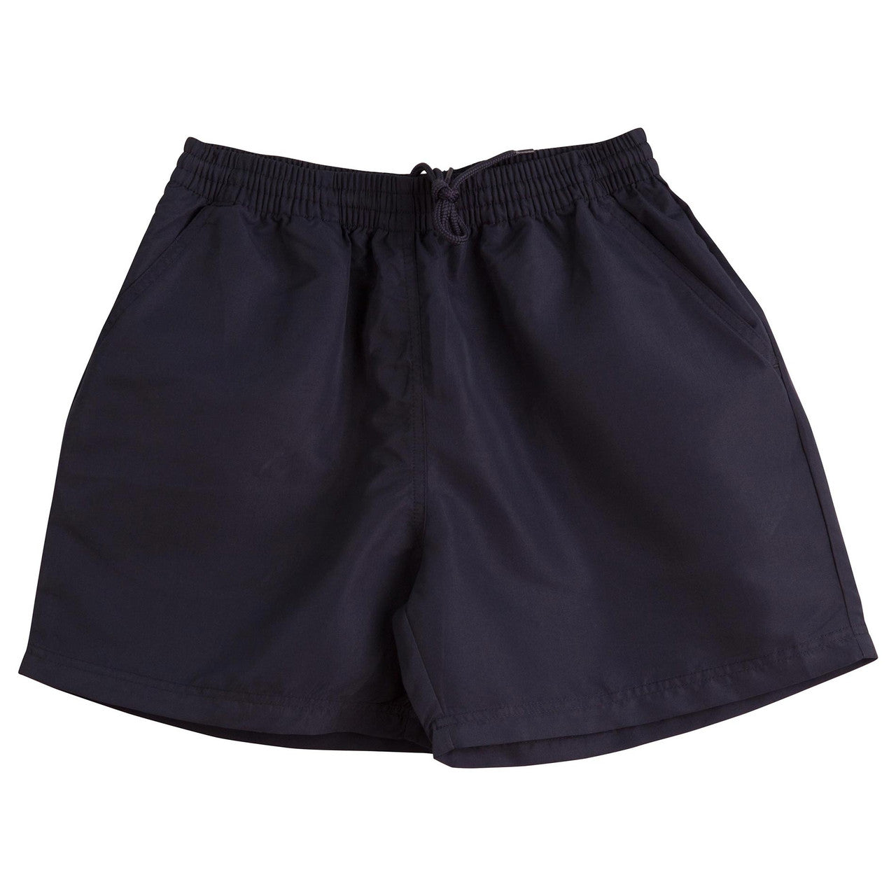 Men's Breathable Mesh-Lined Swim Shorts Quick Dry Gym Sport Running Track Pants, Navy, M V474-655631