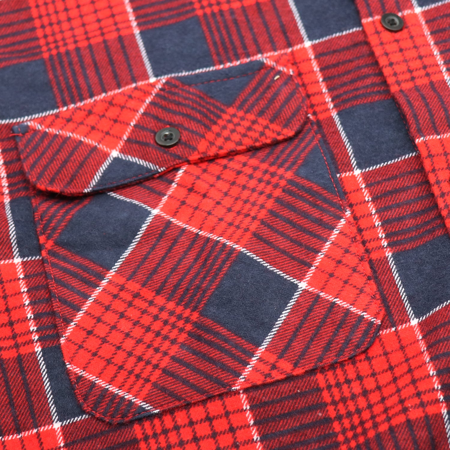 Men's 100% Cotton Flannelette Shirt Long Sleeve Plaid Check Flannel w Pockets, Crimson Tide Plaid, 3XL