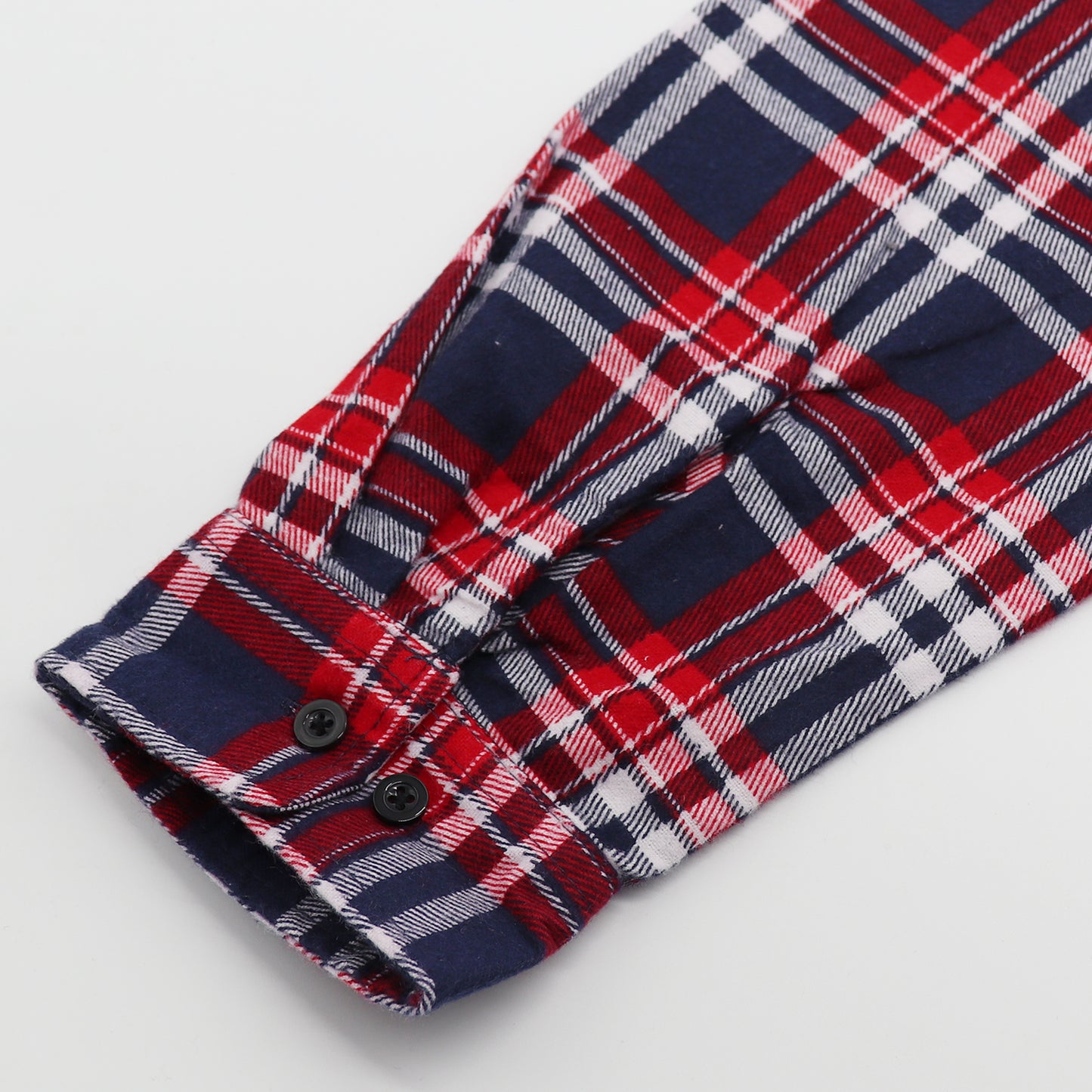 Men's 100% Cotton Flannelette Shirt Long Sleeve Plaid Check Flannel w Pockets, Heritage Red Plaid, XL V474-666578