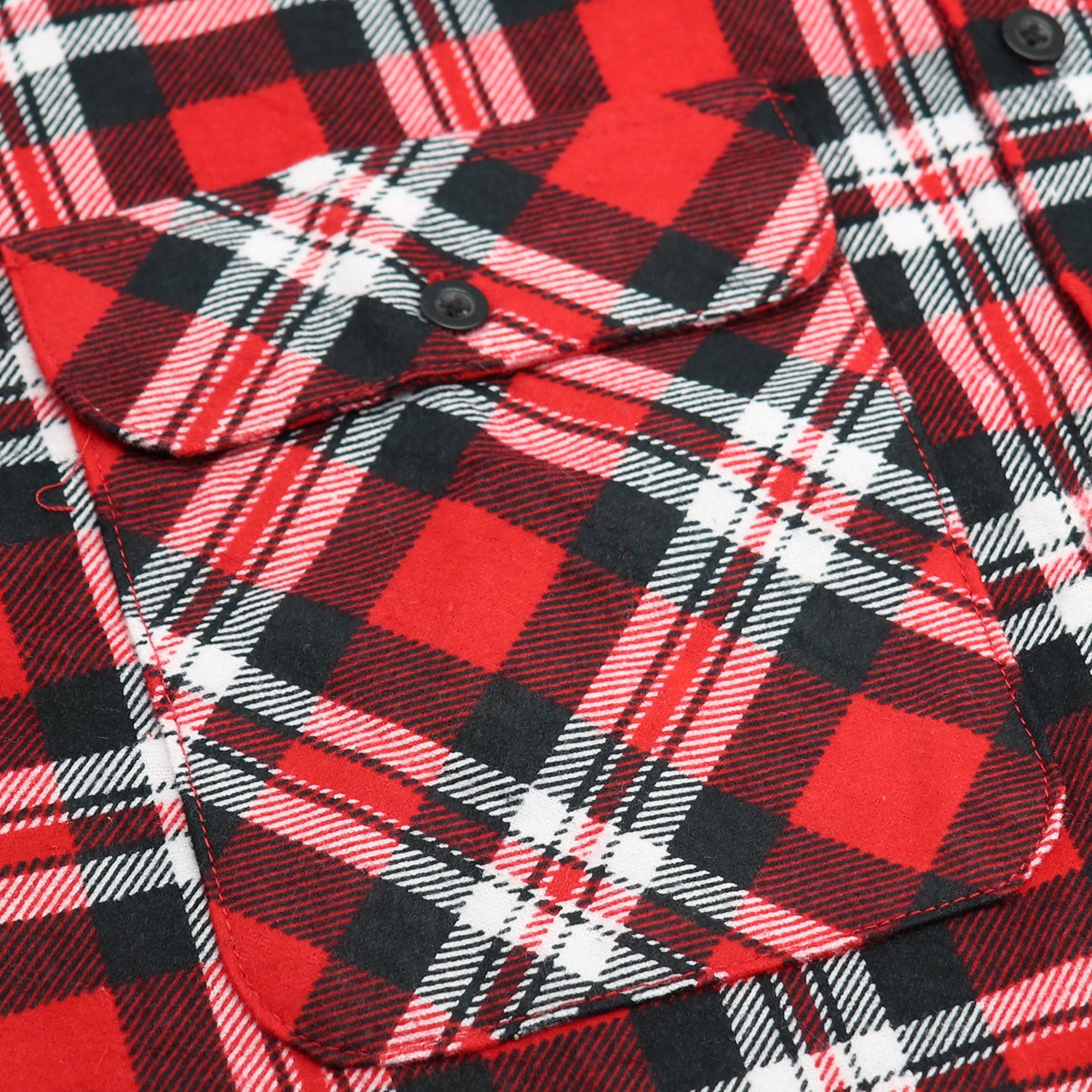 Men's 100% Cotton Flannelette Shirt Long Sleeve Plaid Check Flannel w Pockets, Crimson Knight Plaid, 2XL