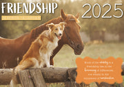 Friendship 2025 Rectangle Wall Calendar 16 Months Hanging Planner New Year Gift V474-685072