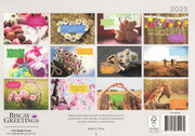 Friendship 2025 Rectangle Wall Calendar 16 Months Hanging Planner New Year Gift V474-685072