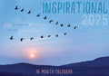 Inspirationals - 2025 Rectangle Wall Calendar 16 Months Hanging Planner Gift V474-685081