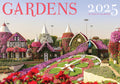 Gardens - 2025 Rectangle Wall Calendar 16 Months Hanging Planner New Year Gift V474-685085