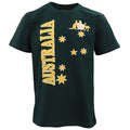 Unisex Adults Kids Mens Womens Australian Day Aussie Souvenir Tee Tops T Shirt, Green, XL