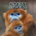 Monkey Business 2025 Square Wall Calendar Animals 16 Months Premium Planner Gift V474-689626