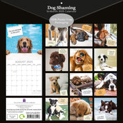 Dog Shaming 2025 Square Wall Calendar Pets Animals 16-Month Premium Planner Gift V474-689764