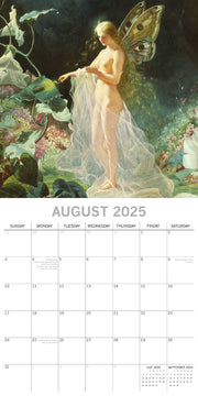 Fairies - 2025 Square Wall Calendar Arts 16 Months Premium Planner Gift V474-689986