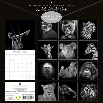 Seascapes - 2025 Square Wall Calendar 16 Months Premium Planner Christmas Gift V474-690028