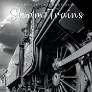 Steam Trains 2025 Square Wall Calendar 16 Months Premium Planner Christmas Gift V474-690029