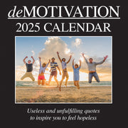 Demotivation - 2025 Square Wall Calendar 16 Months Premium Planner New Year Gift V474-690266