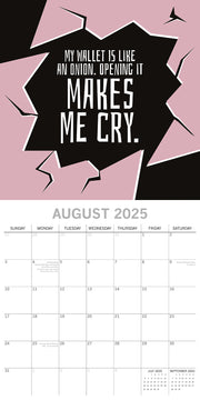 Life The Struggle is Real 2025 Square Wall Calendar 16 Months Planner New Gift V474-690268