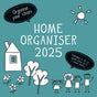 Home Organiser 2025 Square Wall Calendar 16 Months Premium New Year Planner Gift V474-690341