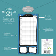 Home Organiser 2025 Square Wall Calendar 16 Months Premium New Year Planner Gift V474-690341