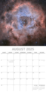 Space 2025 Square Wall Calendar 16-Month Christmas New Year Premium Planner Gift V474-690639