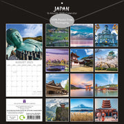 Japan 2025 Square Wall Calendar 16-Month Christmas New Year Premium Planner Gift V474-690641