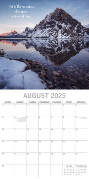 Inspiration - 2025 Square Wall Calendar 16 Months New Year Premium Planner Gift V474-690663