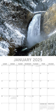 National Parks USA - 2025 Square Wall Calendar 16 Months New Year Planner Gift V474-690679