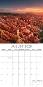 National Parks USA - 2025 Square Wall Calendar 16 Months New Year Planner Gift V474-690679