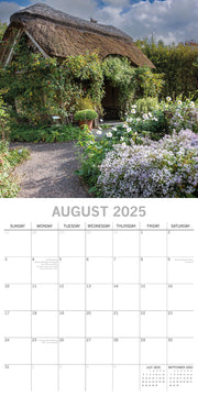 Great Gardens of England 2025 Square Wall Calendar 16Month New Year Planner Gift V474-690824