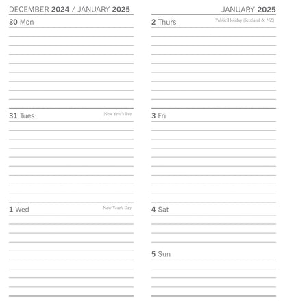 Van Gogh - 2025 Flexi Pocket Diary Premium Arts Planner Arts Xmas New Year Gift V474-692355