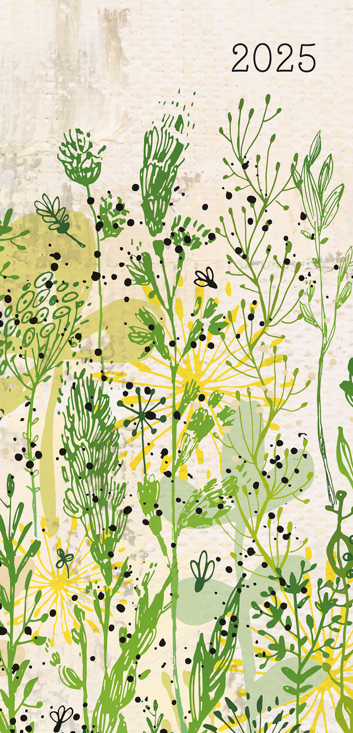 Cotton Grass - 2025 Flexi Pocket Diary Premium Planner Christmas New Year Gift V474-692366
