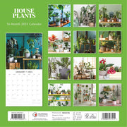 House Plants - 2025 Square Wall Calendar Floral16 Months Premium Planner Gift V474-695243