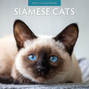Siamese Cats - 2025 Square Wall Calendar Animals 16 Months Premium Planner Gift V474-695265