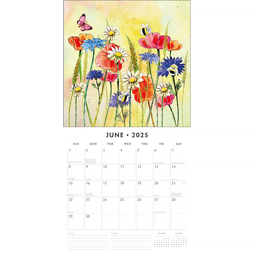 Animal Friends 2025 Square Wall Calendar Animals 16 Months Premium Planner Gift V474-695298
