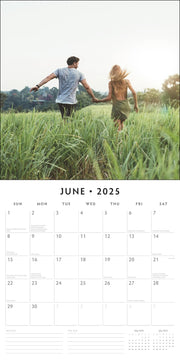 Inspiration 2025 Square Wall Calendar Mindfulness 16 Months Premium Planner Gift V474-695310