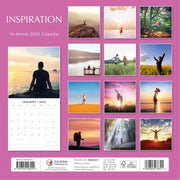 Inspiration 2025 Square Wall Calendar Mindfulness 16 Months Premium Planner Gift V474-695310
