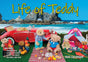 Life of Teddy - 2025 Rectangle Wall Calendar 13 Months Planner Adventures Gift V474-700419