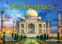 Destinations - 2025 Rectangle Wall Calendar 16 Months Planner Travel Photos Gift V474-700425