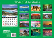 Beautiful Australia - 2025 Rectangle Wall Calendar 16 Months Scenic Landscapes V474-700426