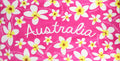 100% Cotton Australian Souvenir Aussie Kangaroos Flag Soft Beach Bath Towel Gift, Aussie Blossom V474-701286