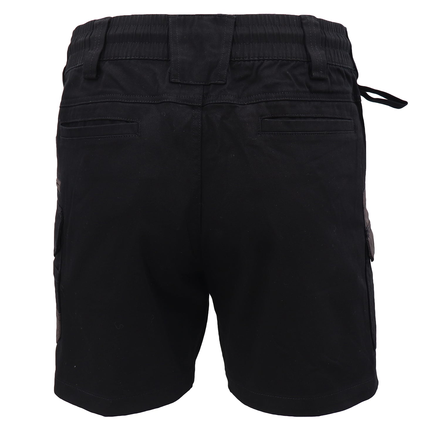 Mens Cargo Cotton Work Shorts 10 Pockets Tradies Utility Pants Workwear Trousers, Black, 36 V474-739026