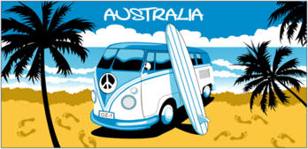 Beach Towel V485-ABT-34