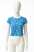 SS Cinch Top Azure Blue L V485-SSCINCHTOP-AZURE-L