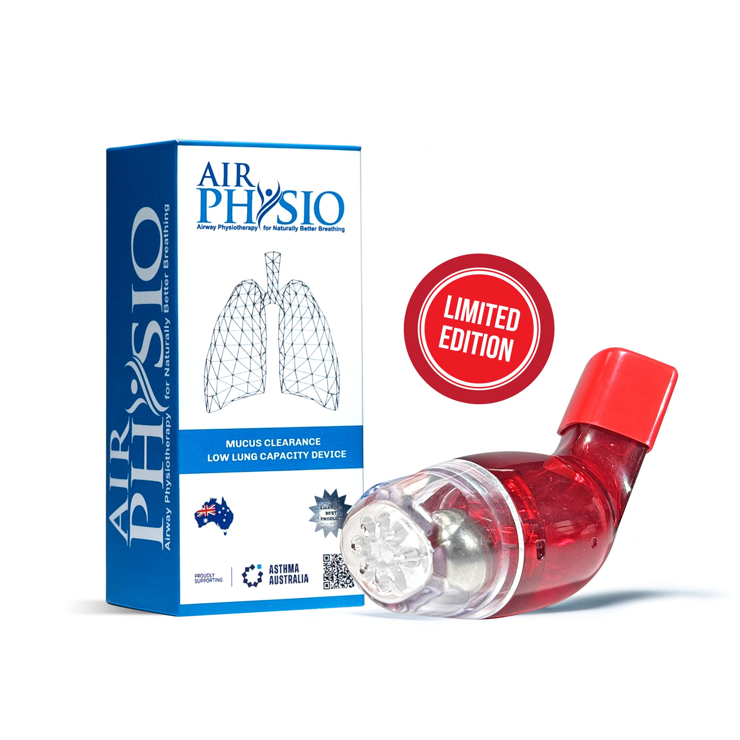 AirPhysio Device for Low Lung Capacity V486-APLBEU