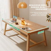 1.4M Solid Wood Dining Table Square Dining Table Dining Table Kitchen Furniture V488-DNTB-S