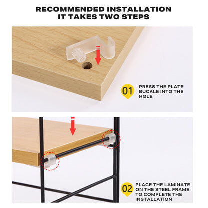 Desktop Storage Rack Bookshelf Office V488-DSSTL-BT