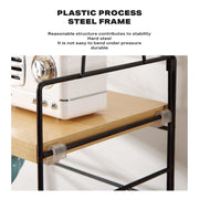 Desktop Storage Rack Bookshelf Office V488-DSSTL-BT