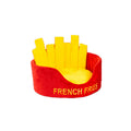 Washable Fries Pet Dog Cat Ded Calming Bed Warm Soft V488-PB-CP