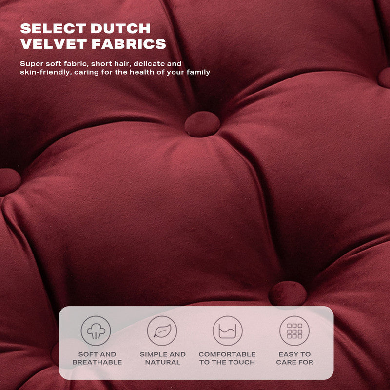 Luxury Round Pouf Tatami Cushion Meditation Floor Mat with Handle V488-RTP-GE