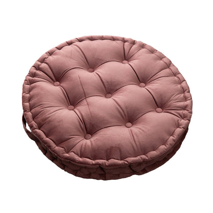 Luxury Round Pouf Tatami Cushion Meditation Floor Mat with Handle V488-RTP-PK