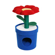 Rich Flower Cat Tree with Scratcher Pole Cat Tower with Hidaway Cat Bed Furbulous Cat Tree V488-Z1A00130